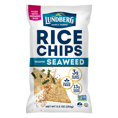 Sesame Seaweed Rice Chips