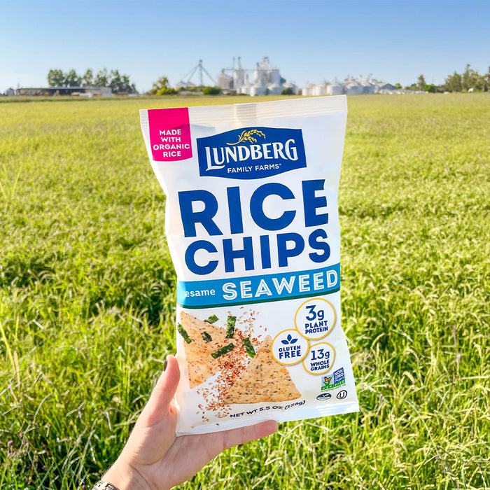 Sesame Seaweed Rice Chips