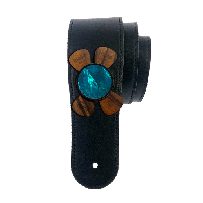 Black / Teal Angel Wing / STANDARD