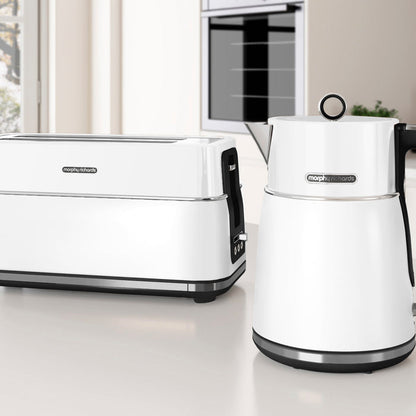 Signature Matt White 4-Slice Toaster