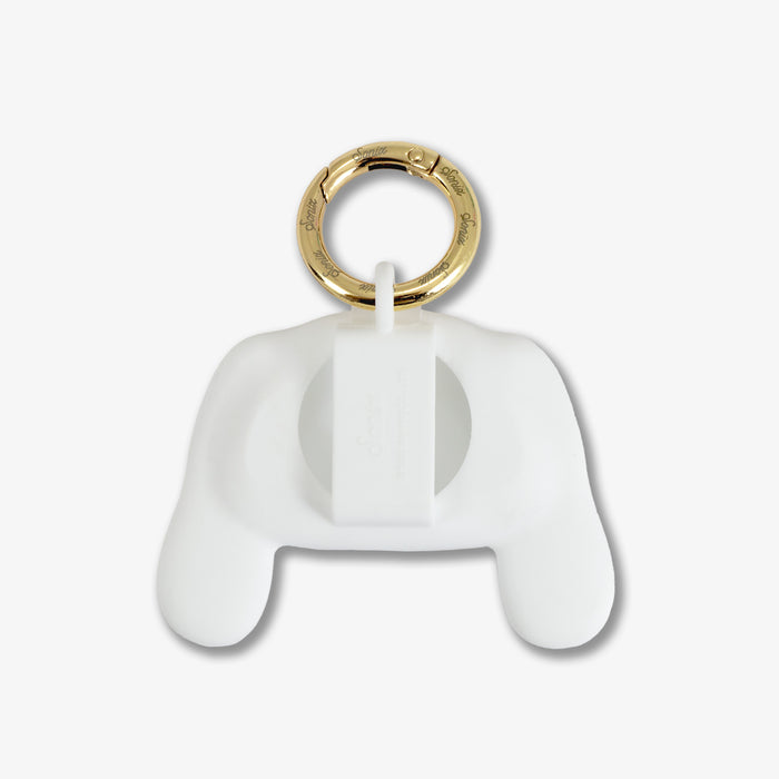 Silicone AirTag® Cover with Carabiner Keyring - Cinnamoroll™