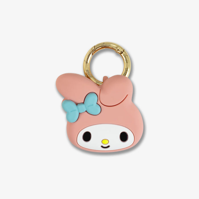 Silicone AirTag® Cover with Carabiner Keyring - My Melody™