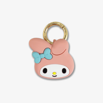 Silicone AirTag® Cover with Carabiner Keyring - My Melody™
