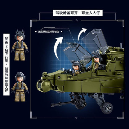 Sluban Apache attack helicopter