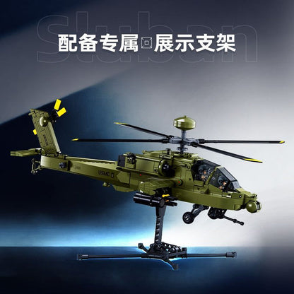 Sluban Apache attack helicopter
