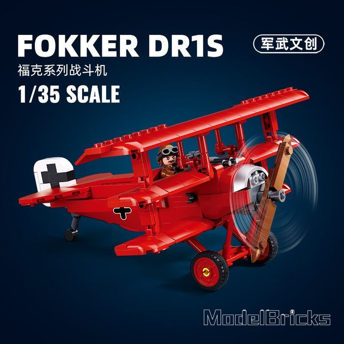Sluban Fokker DR1S