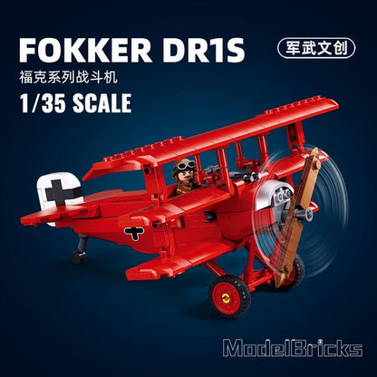 Sluban Fokker DR1S