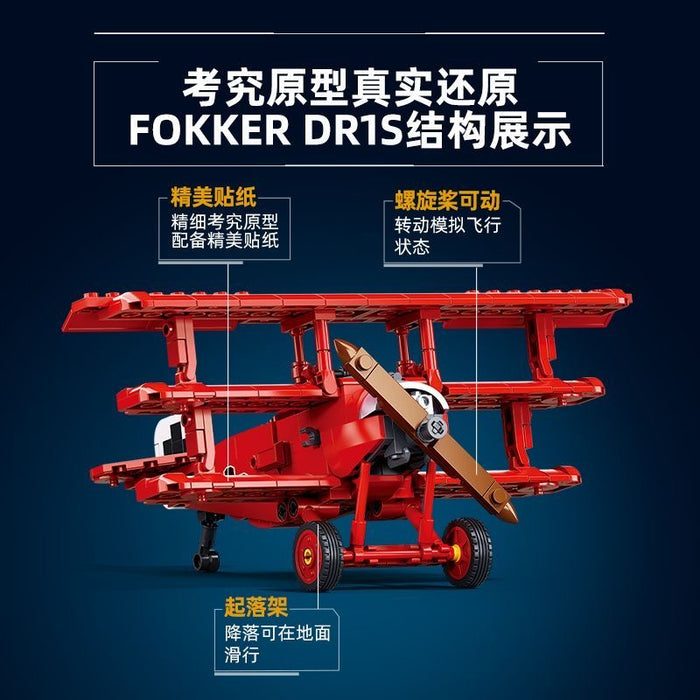 Sluban Fokker DR1S