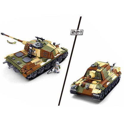 Sluban Military The King Tiger Heavey Tank 930pcs Sluban