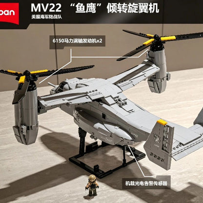 Sluban MV-22 Osprey tiltrotor aircraft