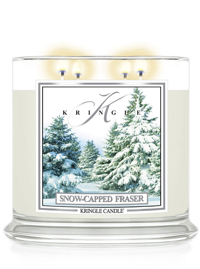 Snow-Capped Fraser Scented Extra Large 4-wick - Kringle Candle Store