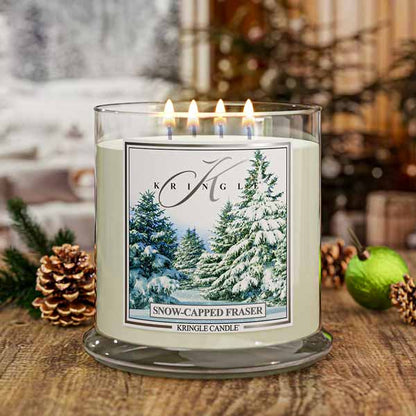 Snow-Capped Fraser Scented Extra Large 4-wick - Kringle Candle Store