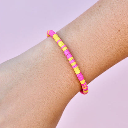 Solar Power Seascape Stretch Bracelet