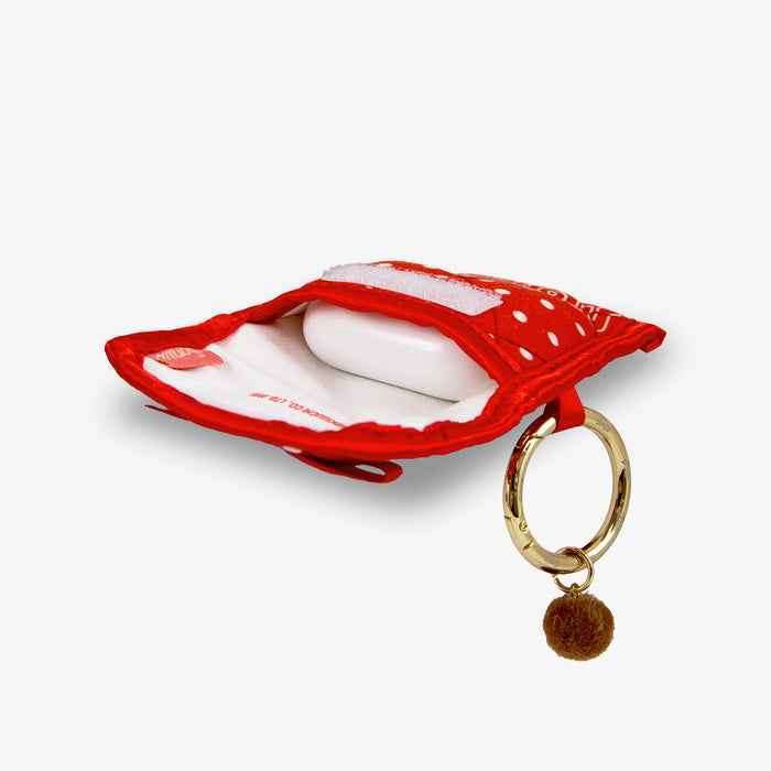 Sonix x Monchhichi™ Quilted AirPods® Pouch - Red