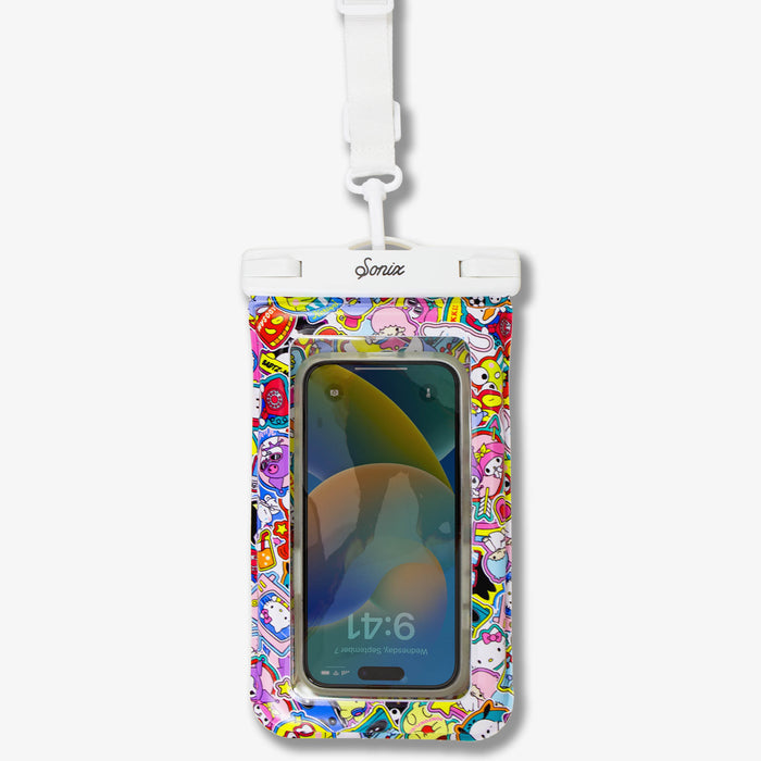 Sonix x Sanrio® Waterproof Phone Pouch - Hello Kitty® and Friends Stickers