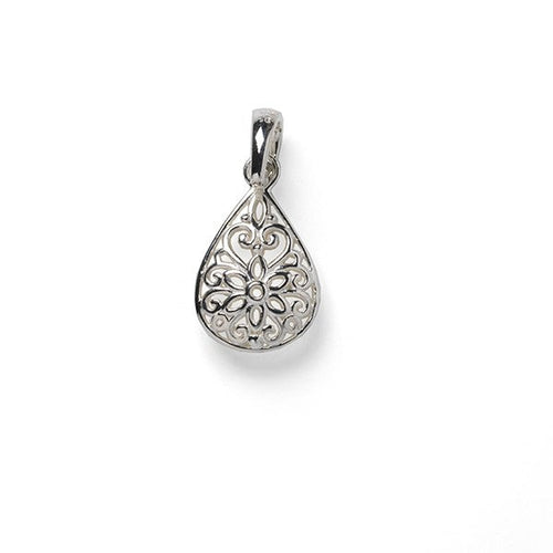 Southern Gates Sterling Silver Courtyard Jasmine Pendant