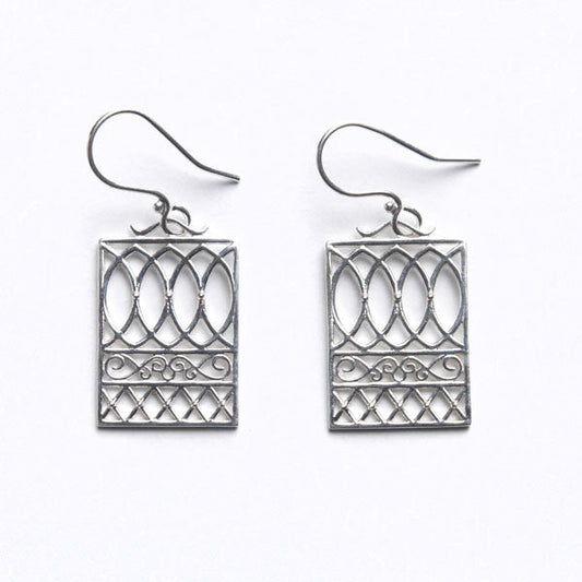Southern Gates Sterling Silver Dock Street Earrings