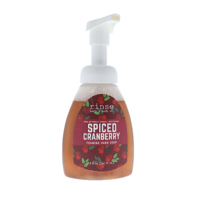 Rinse Bath Body Inc Foaming Hand Soap- Spiced Cranberry