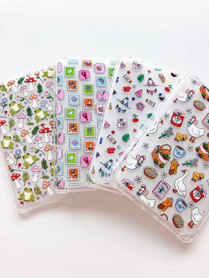 Spring Frogs Kindle Case and/or Bookmark [Combined Listing]– Whimsical E-Reader Cover