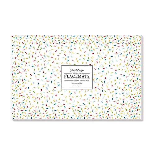 Sprinkles Paper Placemats