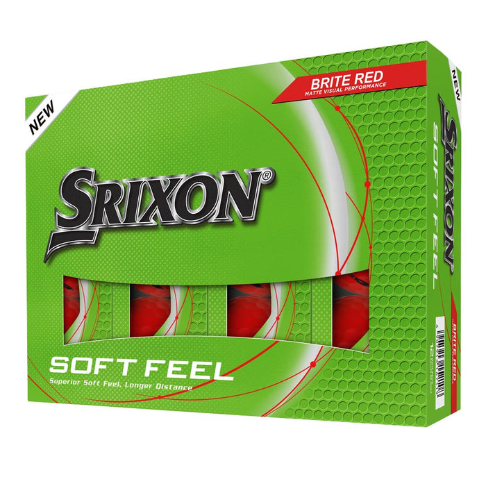 Srixon Soft Feel Brite V14 Golf Balls - Dozen
