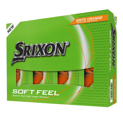 Srixon Soft Feel Brite V14 Golf Balls - Dozen