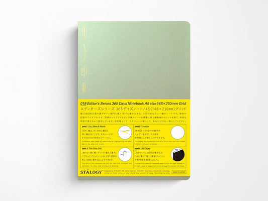 Stalogy Limited Edition Notebook - Aurora Green