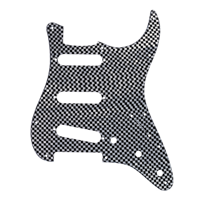 Thalia Stratocaster Modern S/S/S Pickguard | Checkerboard