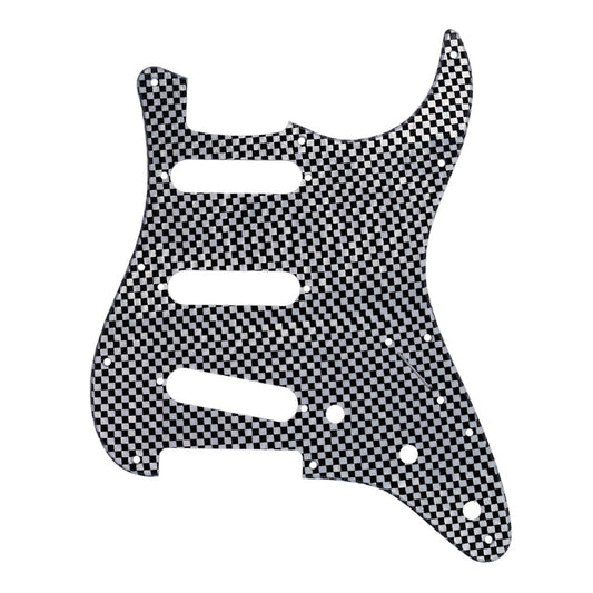 Thalia Stratocaster Modern S/S/S Pickguard | Checkerboard