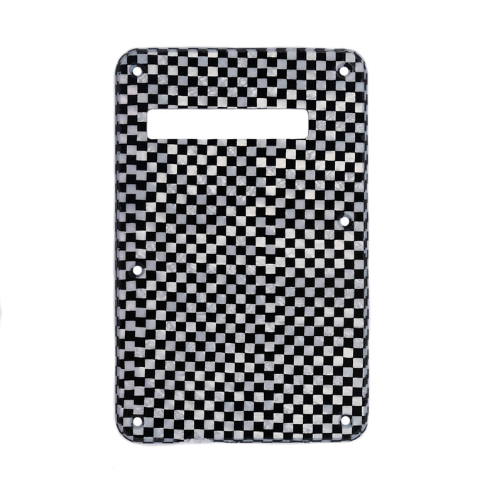Thalia Stratocaster Tremolo Backplate | Checkerboard