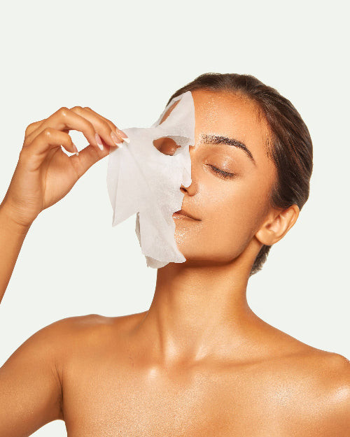 ESW Beauty With Peg Hole Strawberries and Cream Soothing Raw Juice Sheet Mask