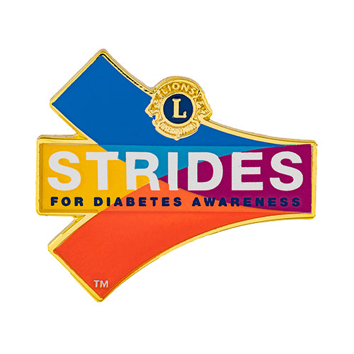 STRIDES LAPEL PIN