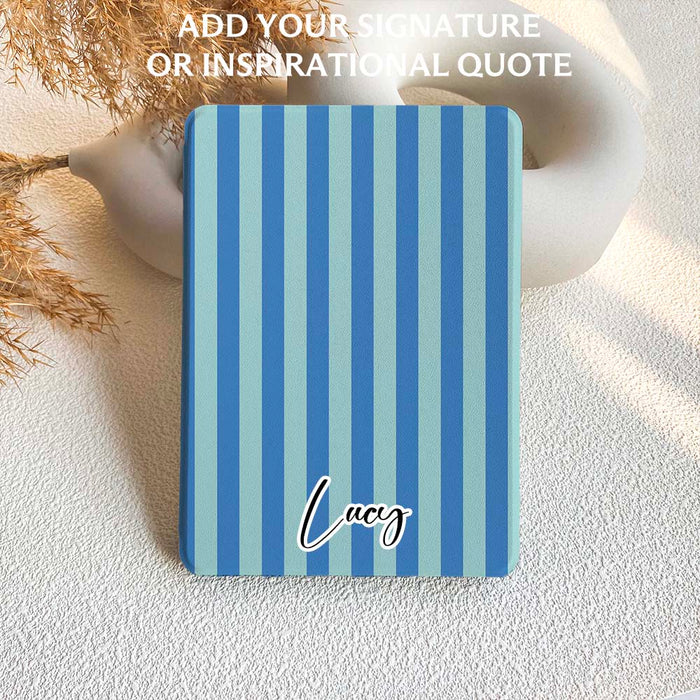 Stripe Pattern | Kindle Case - Blue