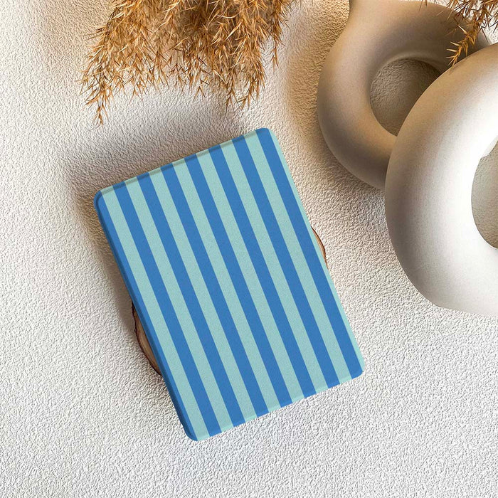 Stripe Pattern | Kindle Case - Blue