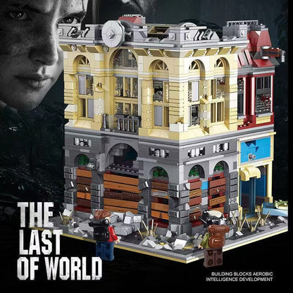 Super 18K K126 Brick Bank Apocalypse Version 2453PCS SUPER 18k