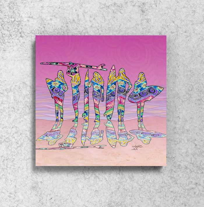 Surf Sisters Magnet
