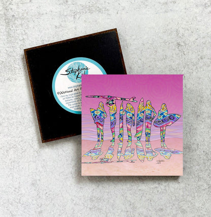 Surf Sisters Magnet
