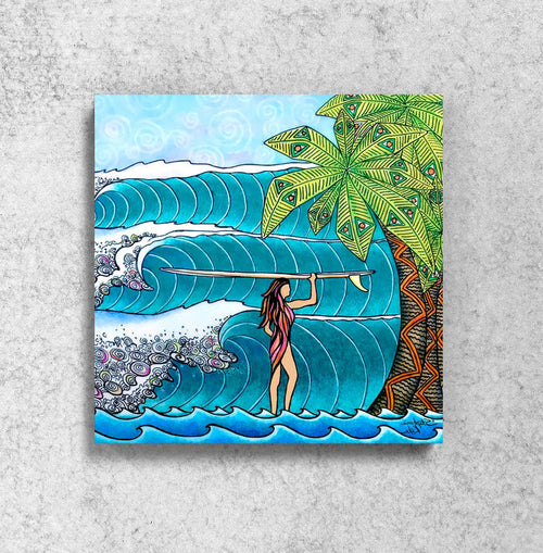 Surfer Girl Magnet