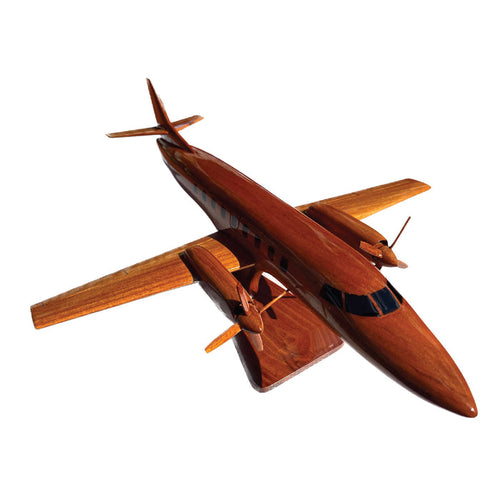 SW4 Metroliner Mahogany Wood Desktop Airplanes Model