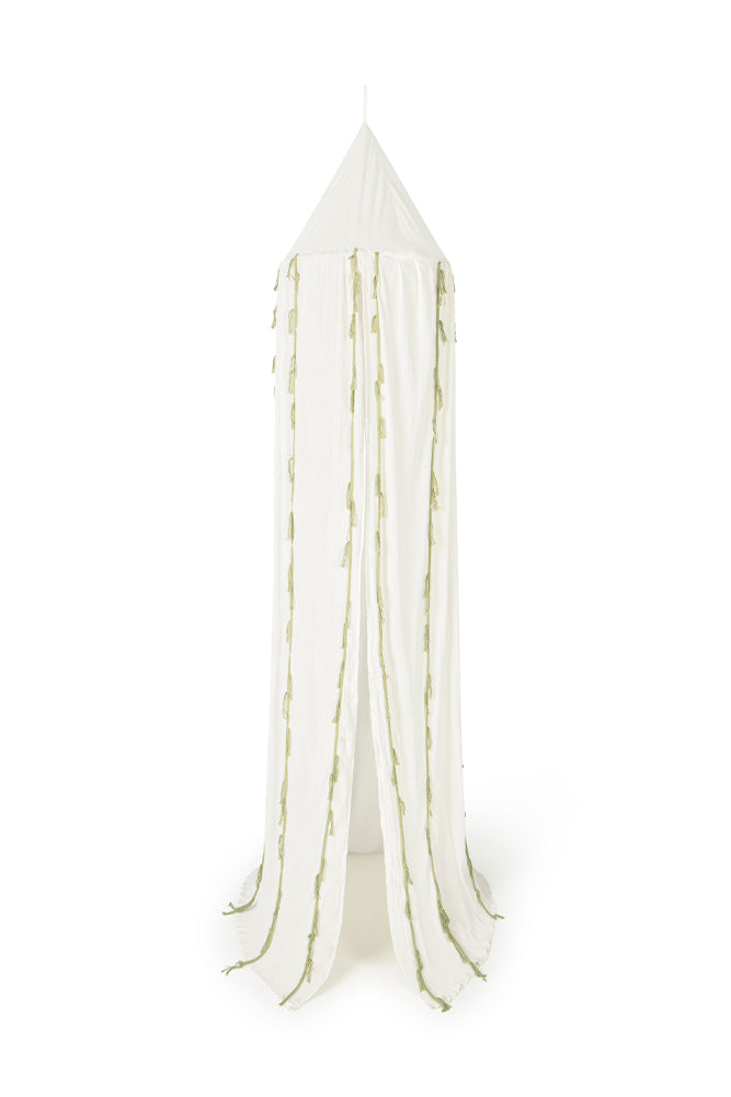 Swan Ivory Crepe Canopy - Rugs by Roo