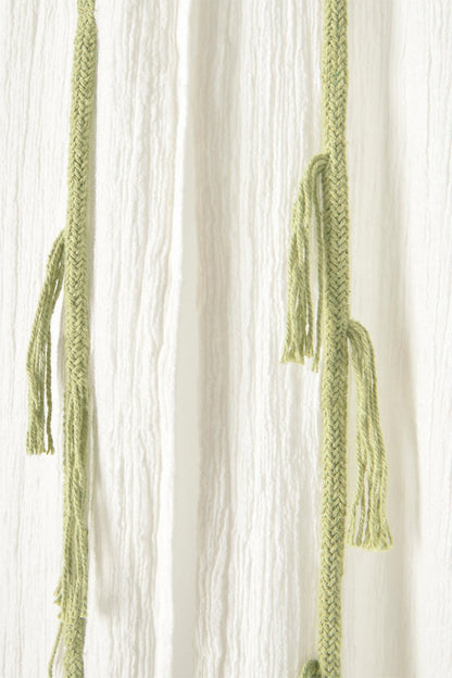 Swan Ivory Crepe Canopy - Rugs by Roo