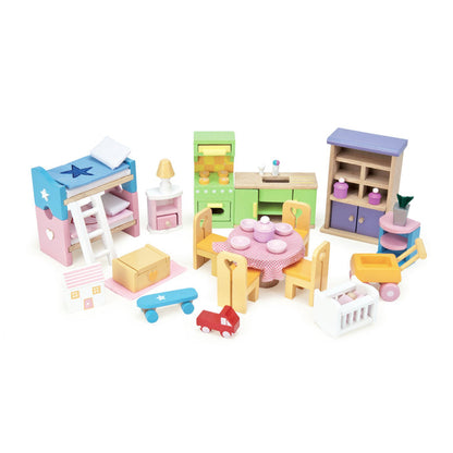 Sweetheart  Dollhouse with Furniture