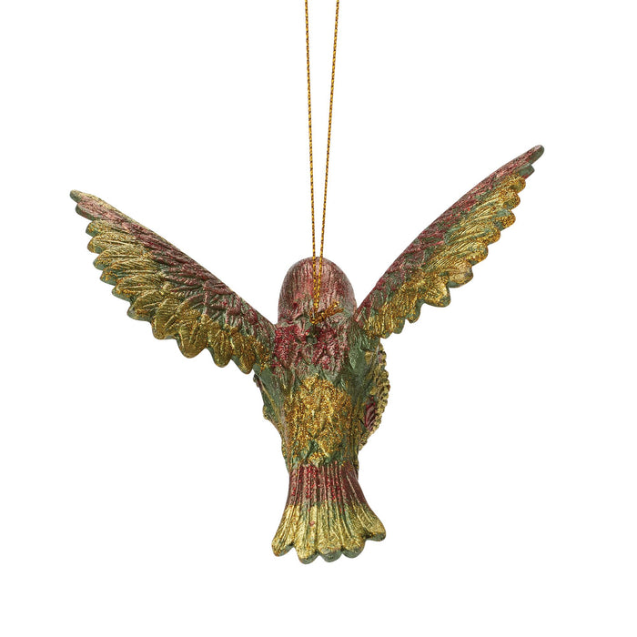 Swirly Hummingbird Green