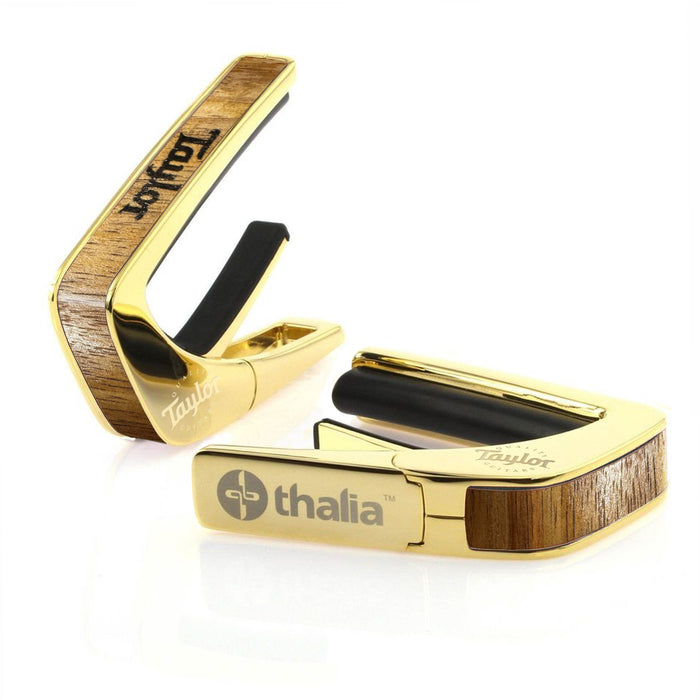 TaylorbyThalia Taylor AAA Curly Hawaiian Koa Logo Engraving | Officially Licensed Capo – product image 5