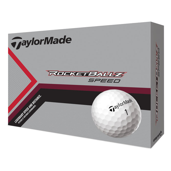 TaylorMade TM25 Rocketballz Speed Golf Balls - 3 Dozen