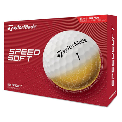 TaylorMade TM25 SpeedSoft Golf Balls - Dozen
