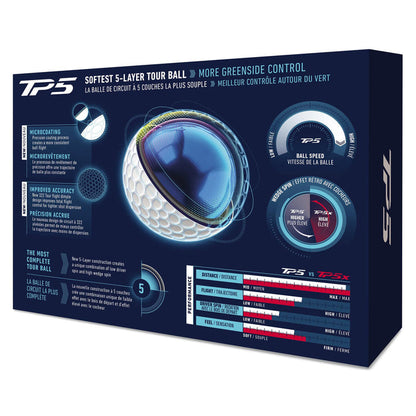 TaylorMade TM26 TP5 Golf Balls - Dozen