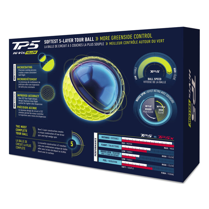 TaylorMade TM26 TP5 Golf Balls - Dozen
