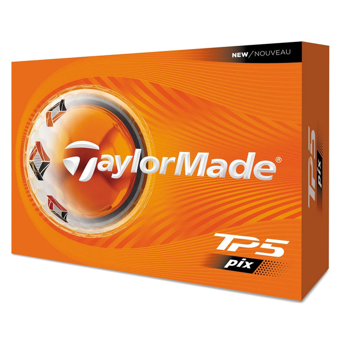 TaylorMade TM26 TP5 Pix Golf Balls -Dozen