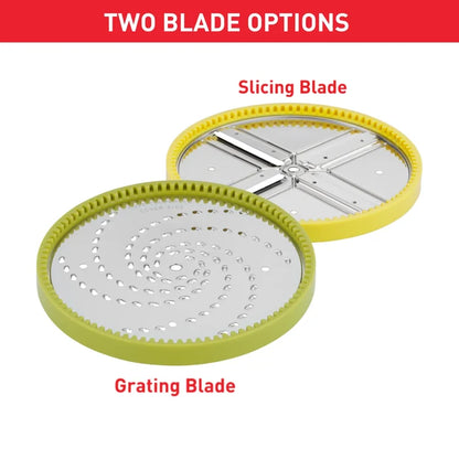 Tefal 5 Second Slicer 2 Blade Kit 1.2L K1659004 with slicing blade and grating blade